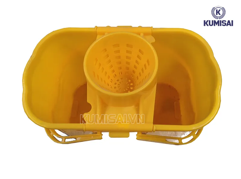Khám phá cấu tạo xô lau nhà 2 ngăn xách tay Kumisai Khám phá cấu tạo xô lau nhà 2 ngăn xách tay Kumisai