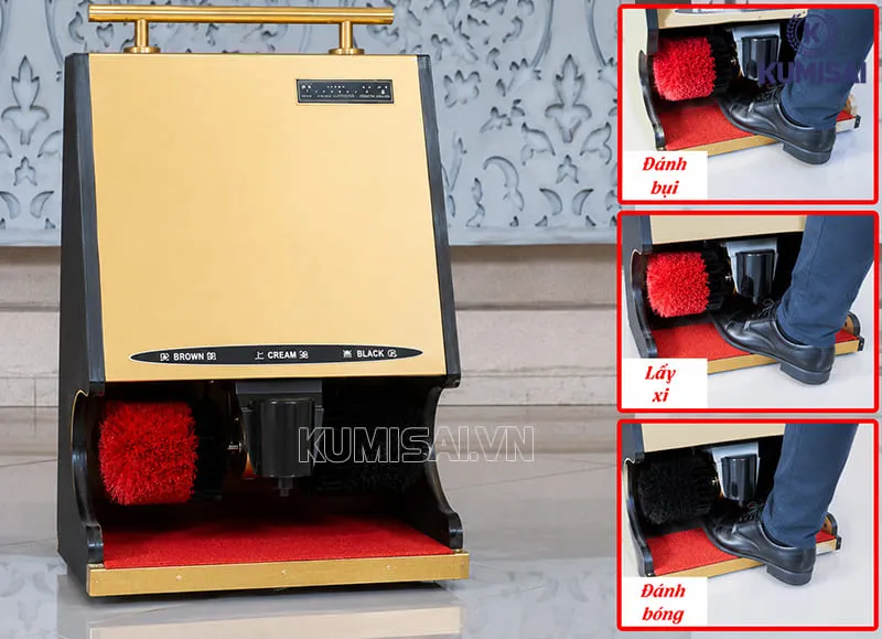 Cách sử dụng máy đánh giày QM SP2 Cách sử dụng máy đánh giày QM SP2