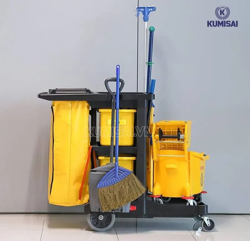 Loại xe dọn 3 tầng Rubbermaid Loại xe dọn 3 tầng Rubbermaid