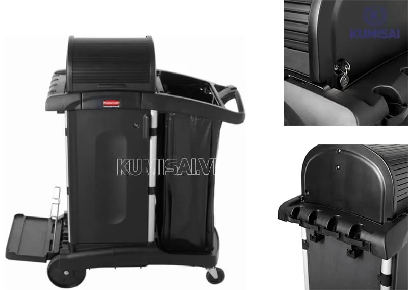 Xe đẩy Rubbermaid có thiết kế hiện đại Xe đẩy Rubbermaid có thiết kế hiện đại