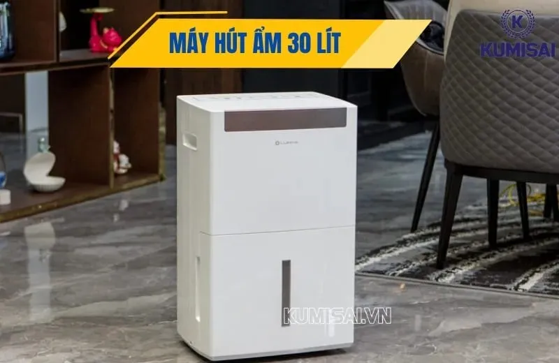 Top 7+ máy hút ẩm 30L đáng mua 2026: Tiết kiệm điện, vận hành êm