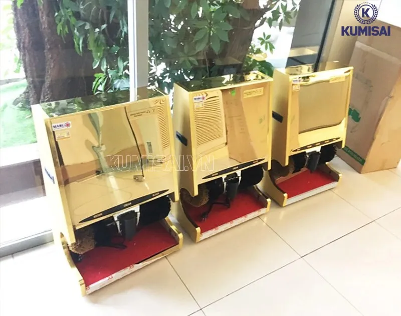 Máy đánh giày Masu có kiểu dáng hiện đại, tinh tế Máy đánh giày Masu có kiểu dáng hiện đại, tinh tế