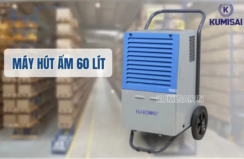 Top 7 máy hút ẩm 60L giá rẻ cho không gian khô ráo tức thì