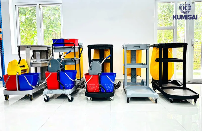 Xe đẩy vệ sinh HiClean Xe đẩy vệ sinh HiClean