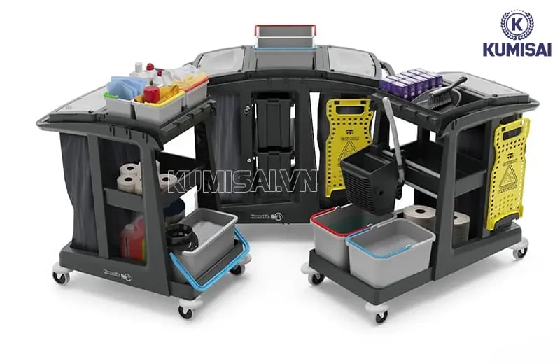 Xe đẩy làm vệ sinh Numatic: Đánh giá chi tiết từ A-Z