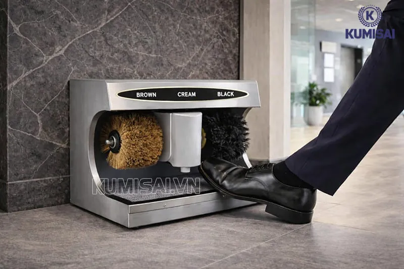 Lỗi cảm biến khiến máy đánh giày không tự khởi động khi đưa giày vào Lỗi cảm biến khiến máy đánh giày không tự khởi động khi đưa giày vào