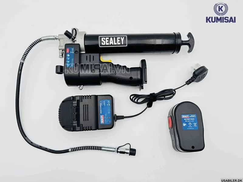 Dòng máy bơm mỡ bằng pin Sealey