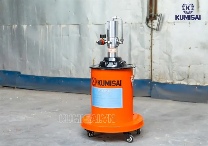 Máy bơm mỡ máy xúc bằng khí nén Máy bơm mỡ máy xúc bằng khí nén