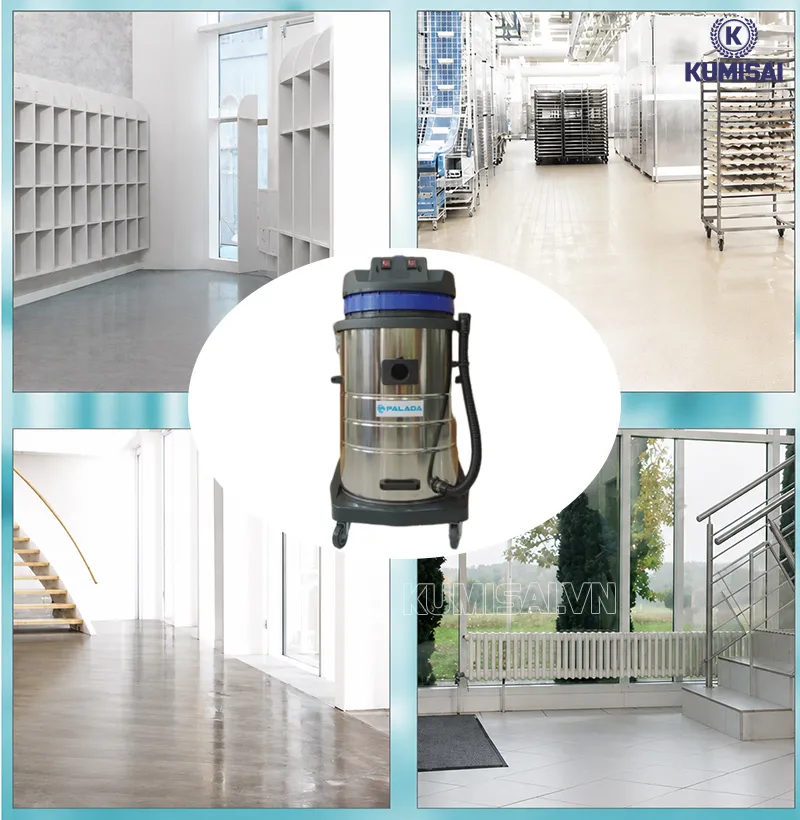 Ứng dụng máy hút bụi công nghiệp Palada PD 70A Ứng dụng máy hút bụi công nghiệp Palada PD 70A