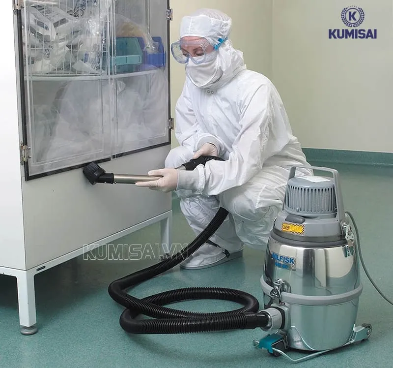 Loại máy hút bụi mịn chuyên dụng phòng sạch