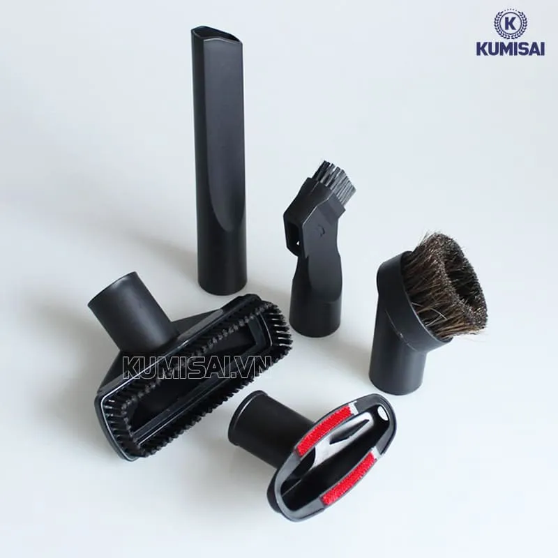 Bộ phụ kiện, đầu hút đi kèm 