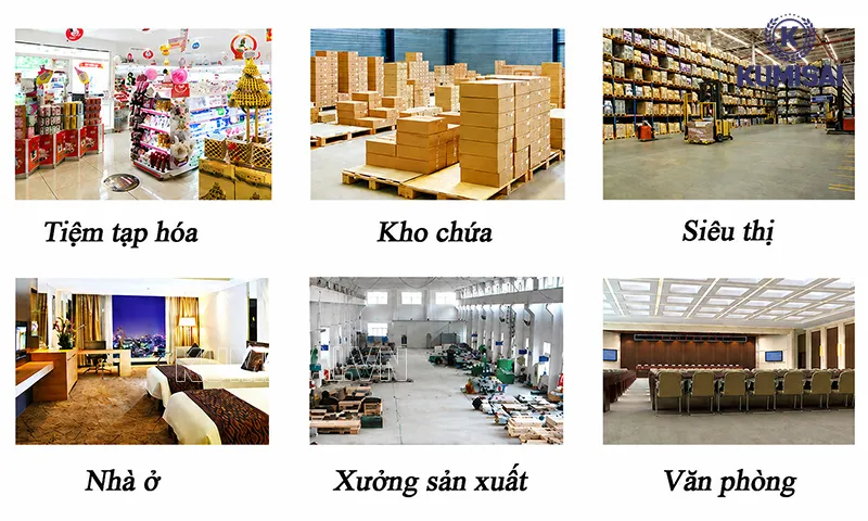Phạm vi sử dụng máy hút bụi công nghiệp Palada PD-603J
