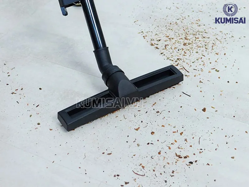 Công suất hút bụi bẩn cao 