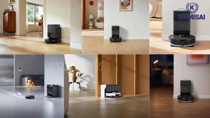 Chọn mua robot theo diện tích nhà 