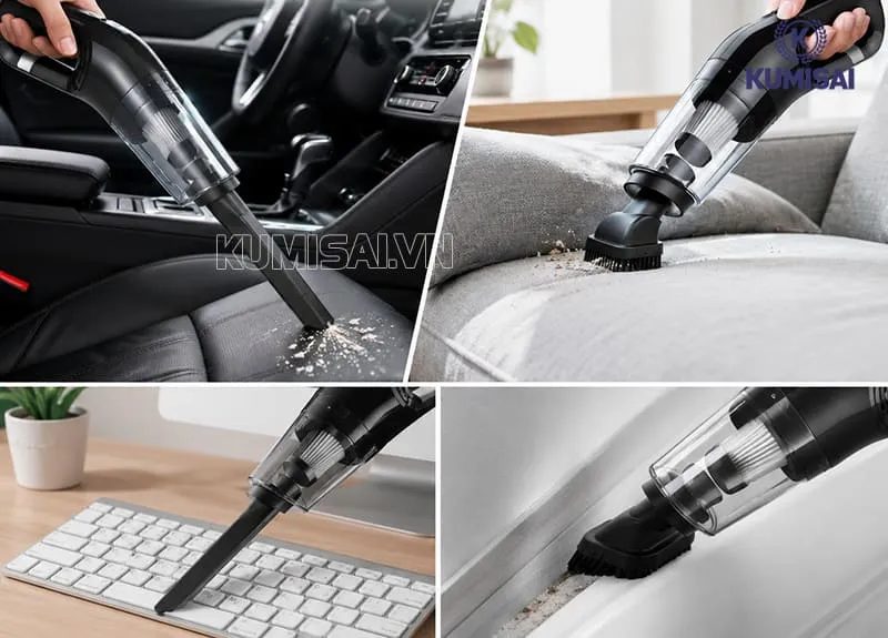 Các thắc mắc phổ biến về máy hút bụi bàn phím