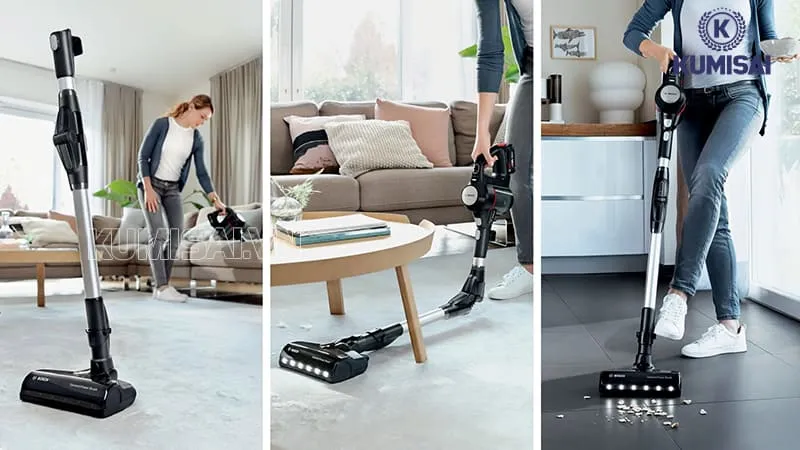 Thiết kế máy hút bụi Bosch công thái học cùng nhiều tiện ích đi kèm Thiết kế máy hút bụi Bosch công thái học cùng nhiều tiện ích đi kèm