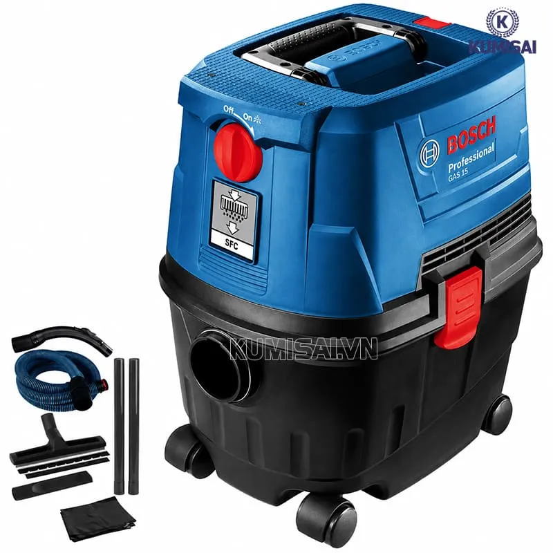 Dòng hút bụi Bosch GAS 15 Dòng hút bụi Bosch GAS 15