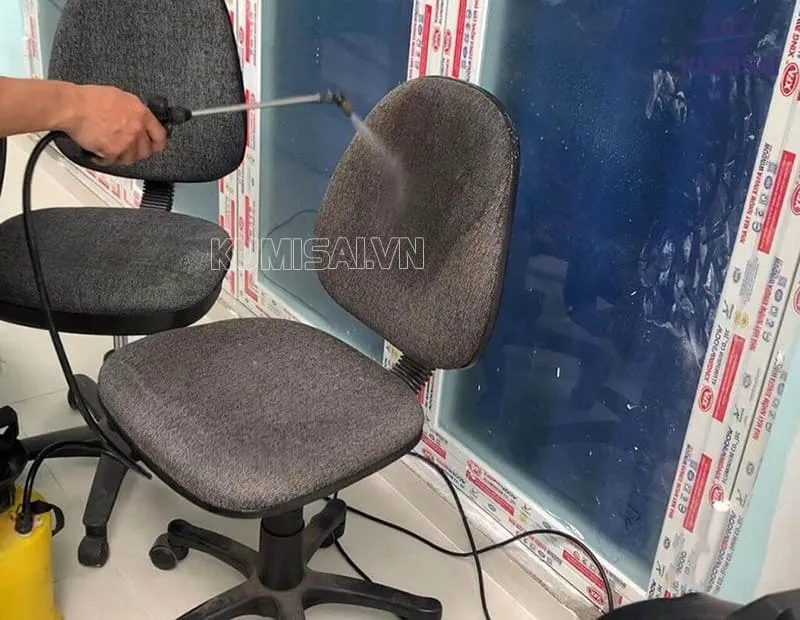 Cách vệ sinh ghế bọc vải bố, vải thô