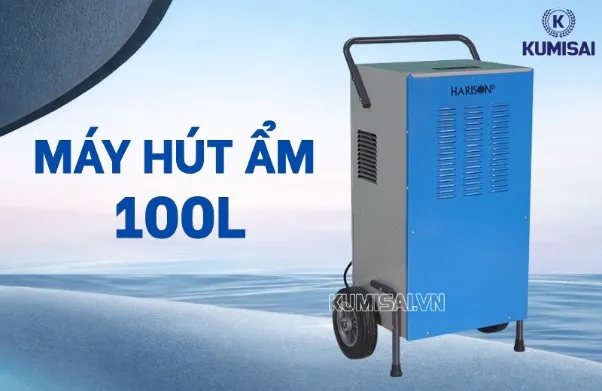Top 5 máy hút ẩm 100L phù hợp cho kho xưởng lớn