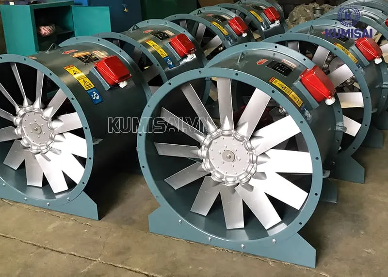 Loại quạt hướng trục Loại quạt hướng trục