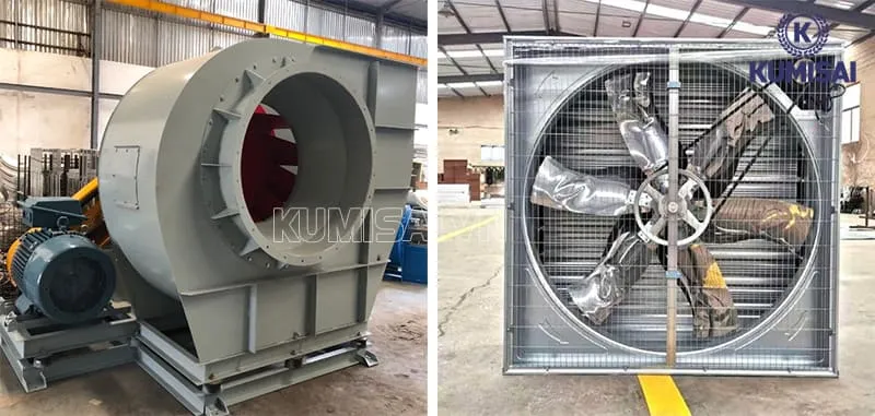 Quạt hút bụi công nghiệp & quạt thông gió Quạt hút bụi công nghiệp & quạt thông gió