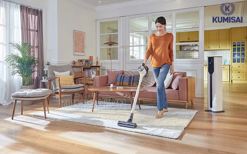 Máy hút bụi của Hàn Quốc có thiết kế tinh tế phù hợp với nhiều không gian Máy hút bụi của Hàn Quốc có thiết kế tinh tế phù hợp với nhiều không gian