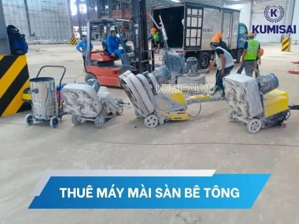 Thuê máy mài sàn bê tông giá tốt? 7 lưu ý không thể bỏ qua