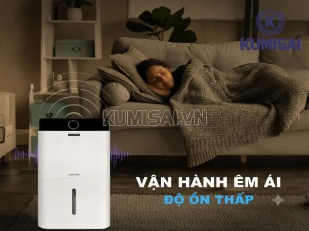 Máy hút ẩm độ ồn thấp: Top lựa chọn vận hành êm ái đáng mua