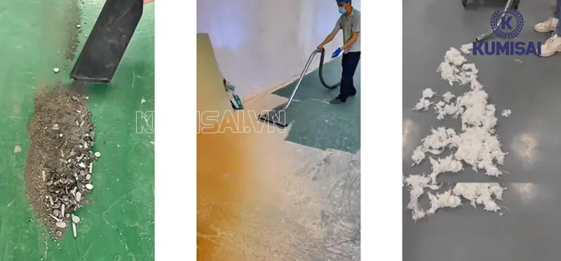 Cách dùng máy hút bụi công nghiệp Kumisai KMS-502T Cách dùng máy hút bụi công nghiệp Kumisai KMS-502T