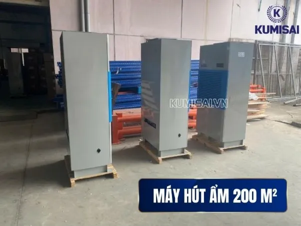 Máy hút ẩm 200 m²: Công suất lớn, loại bỏ ẩm nhanh