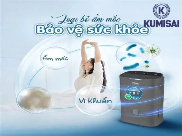 Máy hút ẩm Yasuky: Top 6 model đáng mua, giá bán mới nhất