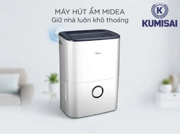Máy hút ẩm Midea: Top 5 nổi bật, giá tốt, hút ẩm khoẻ