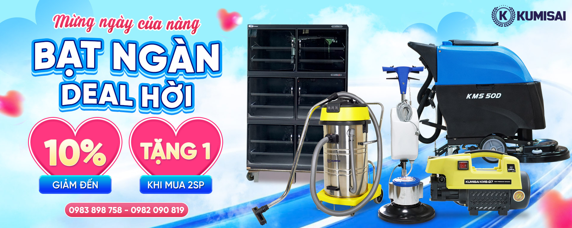 Chương trình khuyến mại tháng 10 - Chào mừng ngày phụ nữ Việt Nam 20/10