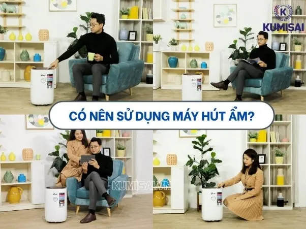 Có nên sử dụng máy hút ẩm? 7 lợi ích bất ngờ mà bạn chưa biết