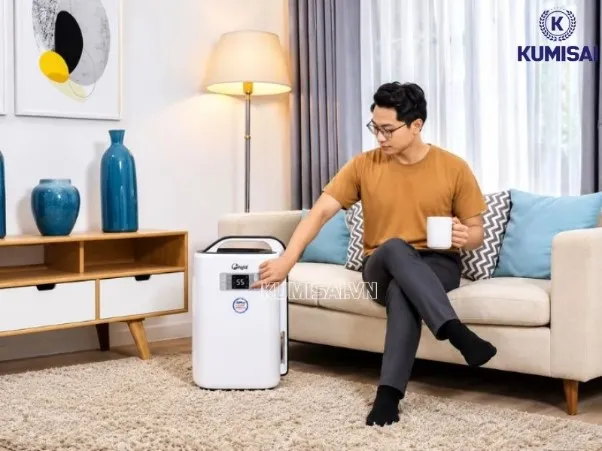 Cách hút ẩm không khí trong phòng nhanh chóng khi trời nồm
