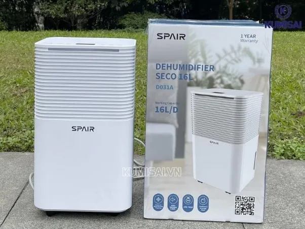 TOP 5 máy hút ẩm Spair: Hút ẩm mạnh mẽ, phù hợp cho gia đình