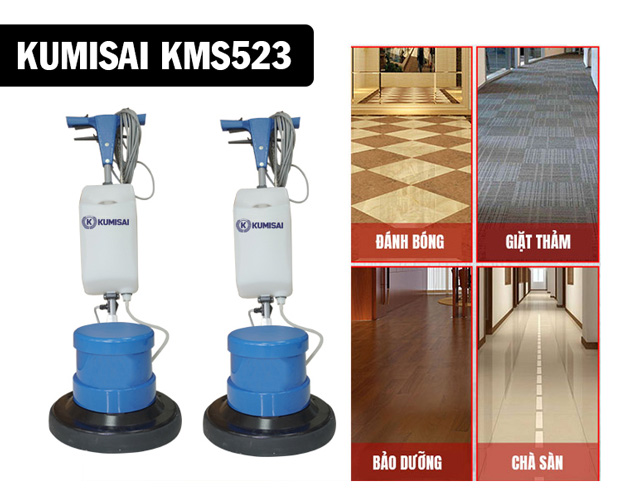 Chức năng model chà sàn Kumisai KMS 523