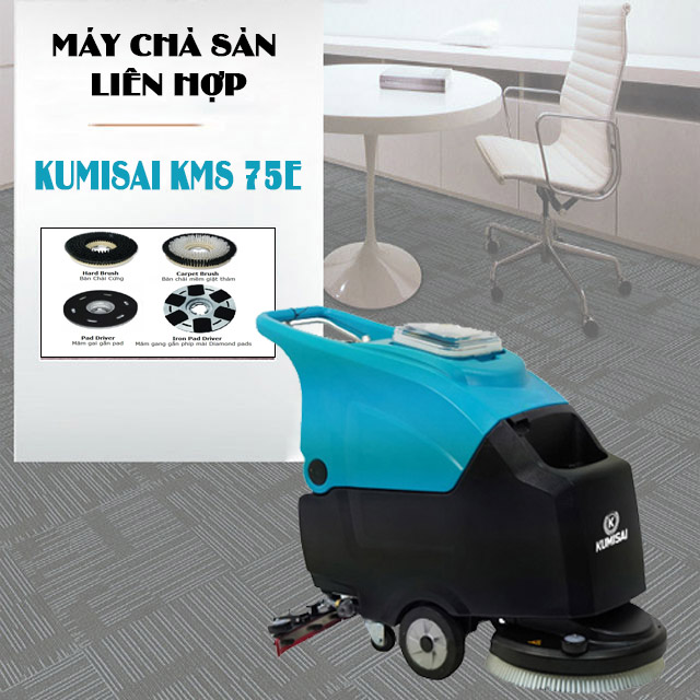 Sản phẩm máy chà sàn liên hợp Kumisai KMS 75E