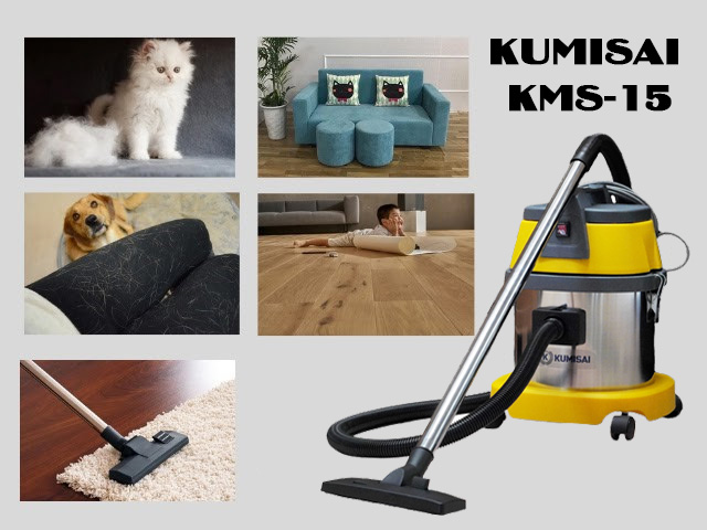 Kumisai KMS-15 - tính ứng dụng cao, vệ sinh mọi ngóc ngách 