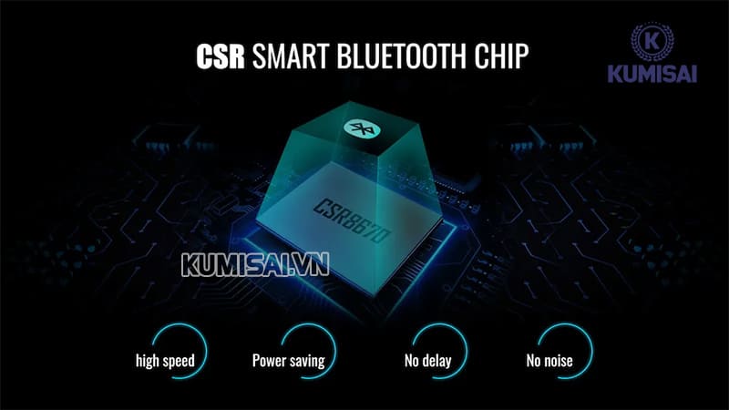 Chipset CSR8670 cho khoảng cách kết nối xa