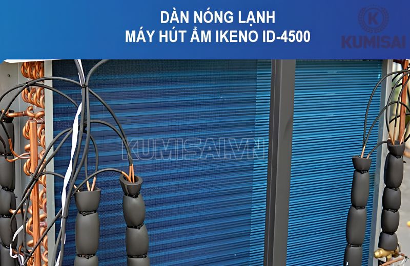 Dàn nóng, dàn lạnh - nơi diễn ra quá trình ngưng tụ ẩm