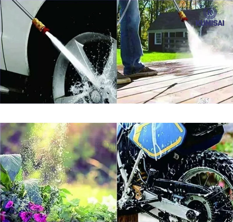 Máy rửa xe Dekton 2350W chỉnh áp DK-HPW2350 đa năng, nhiều ứng dụng 