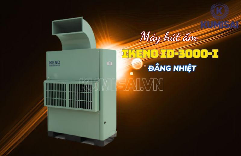 Diện mạo máy hút ẩm đẳng nhiệt Ikeno ID-3000-I