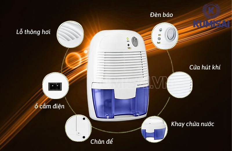 Kết cấu thiết bị đơn giản, nhỏ gọn Kết cấu thiết bị đơn giản, nhỏ gọn