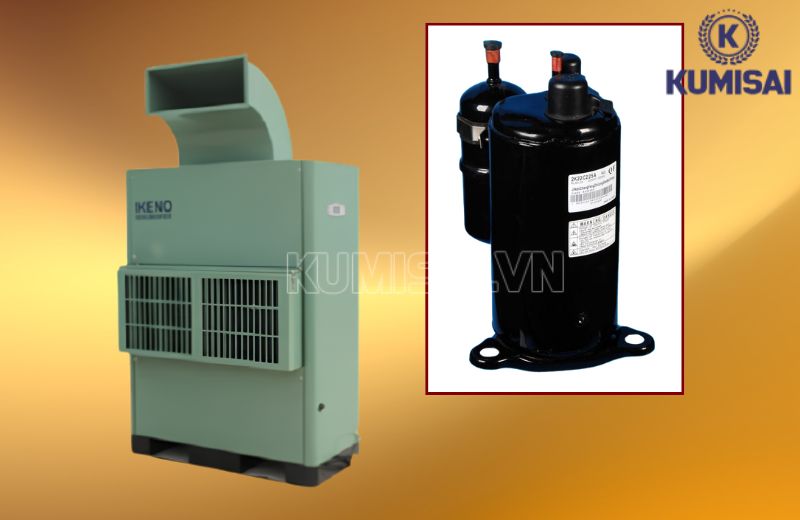 Máy nén bên trong vận hành bền sức