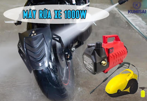 4+ Máy rửa xe 1000W – Làm sạch hiệu quả, Tiết kiệm, Giá Rẻ