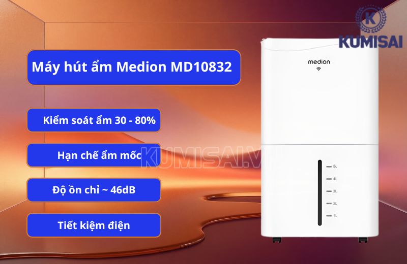 Medion MD10832 mang đến nhiều lợi ích cho người dùng Medion MD10832 mang đến nhiều lợi ích cho người dùng