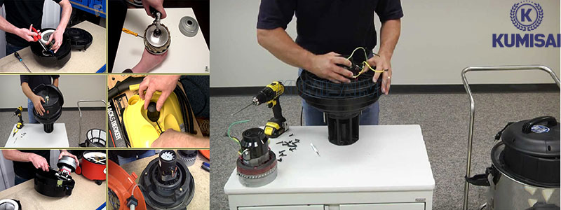 Tránh hút các vật liệu quá to, có thể làm tắc nghẽn motor