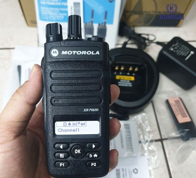 Tìm hiểu về máy bộ đàm Motorola MotoTrbo XiR P6620i