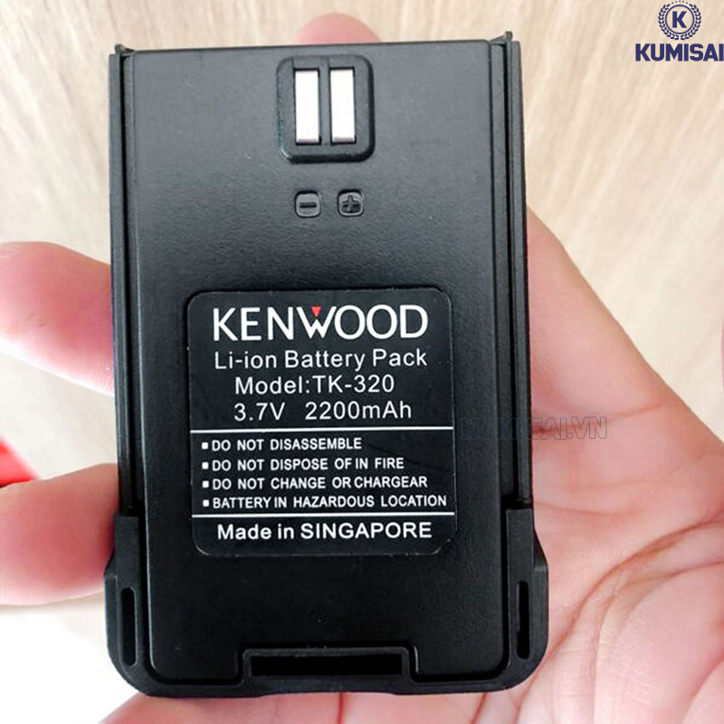 Phụ kiện máy bộ đàm Pin Li-ion bộ đàm 